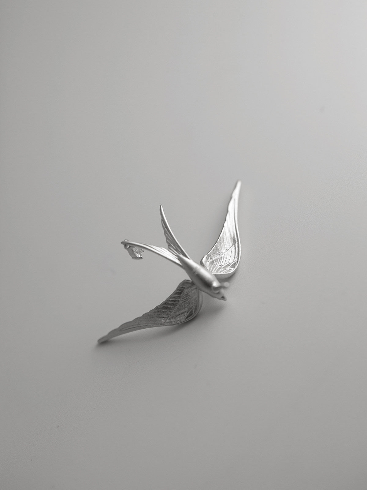 Swallow Earrings 925 Sterling Silver Bird Drop Earrings Minimalist Animal Jewelry Gift for Her